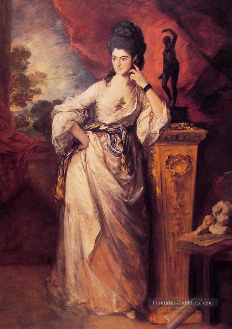 Portrait de Lady Ligonier Thomas Gainsborough Peintures à l'huile